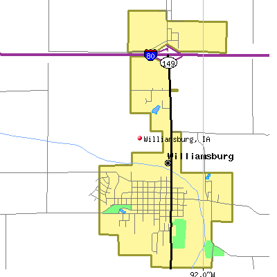 Williamsburg map