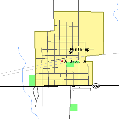 Winthrop map