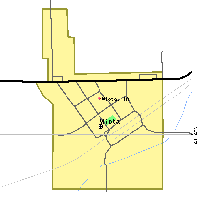Wiota map