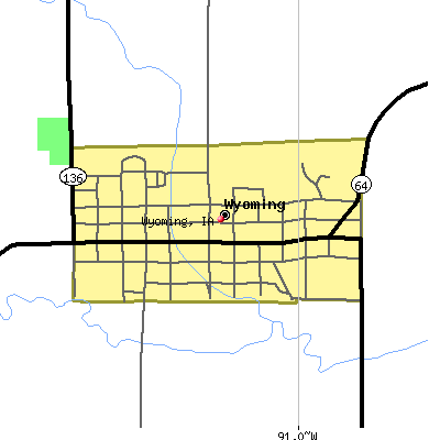 Wyoming map