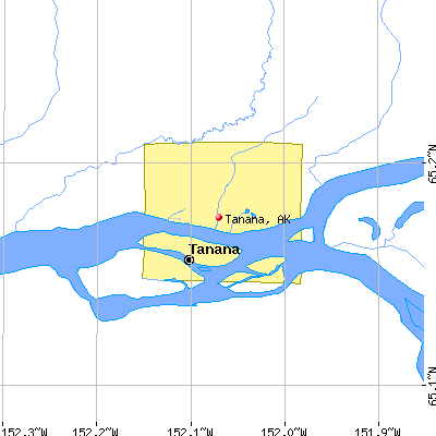Tanana map