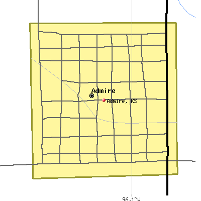 Admire map