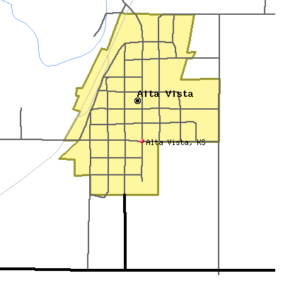 Alta Vista map