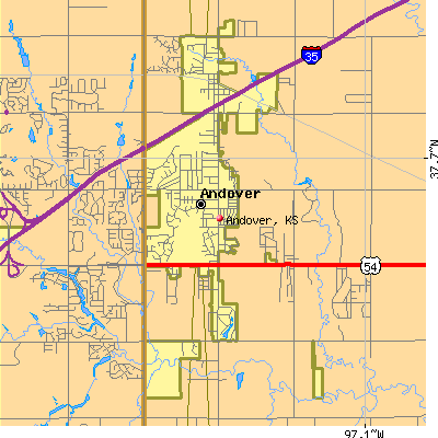 Andover map