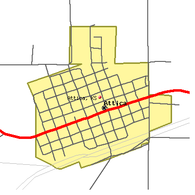 Attica map
