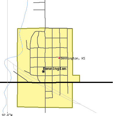 Bennington map