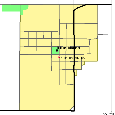 Blue Mound map