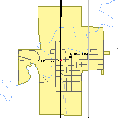 Burr Oak map
