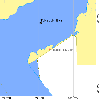 Toksook Bay map