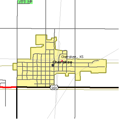 Cherokee map