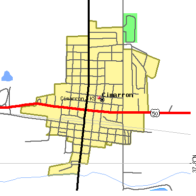 Cimarron map