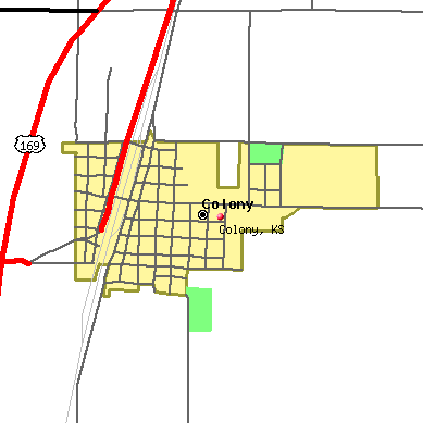 Colony map