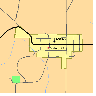 Easton map
