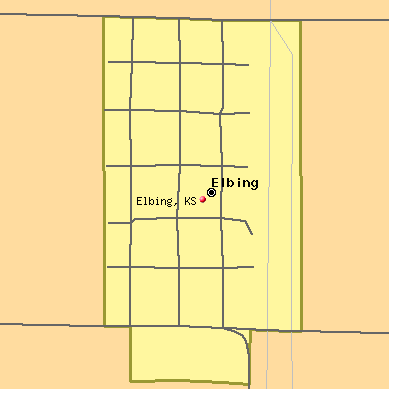 Elbing map
