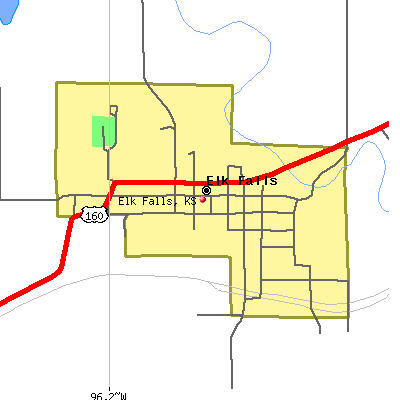 Elk Falls map