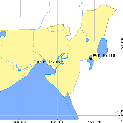 Twin Hills map