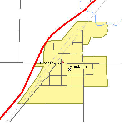Elmdale map