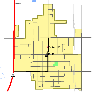 Erie map