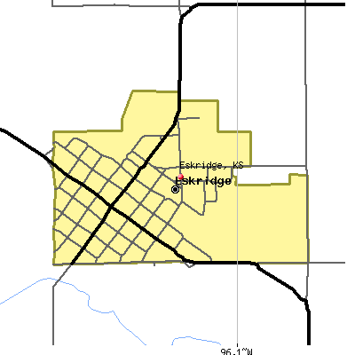 Eskridge map