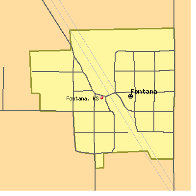 Fontana map