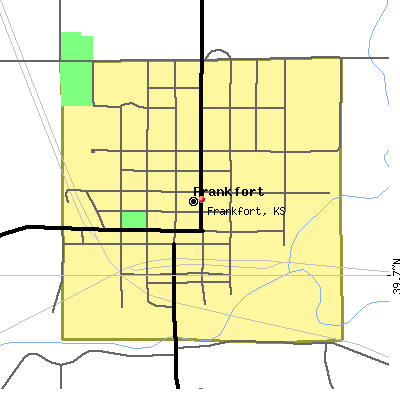 Frankfort map