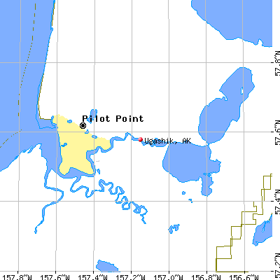 Ugashik map