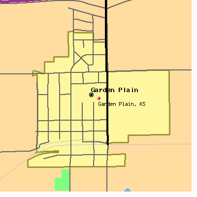 Garden Plain map