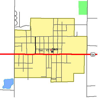 Gas map