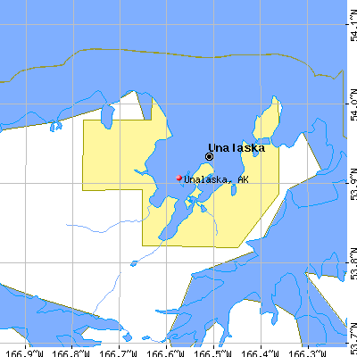 Unalaska map