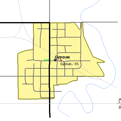 Gypsum map