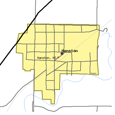 Hanston map