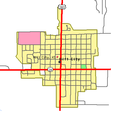 Hill City map
