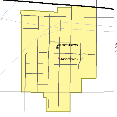 Jamestown map