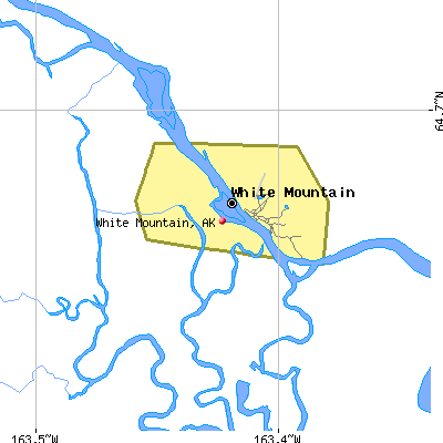 White Mountain map