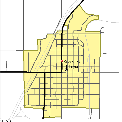 Kiowa map