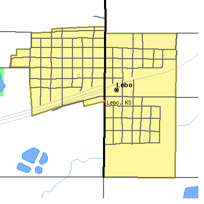 Lebo map