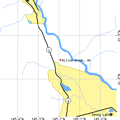 Willow Creek map