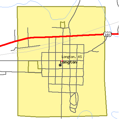 Longton map