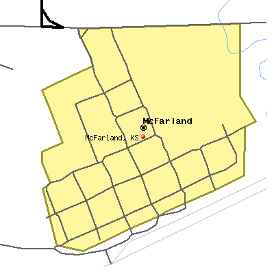 McFarland map
