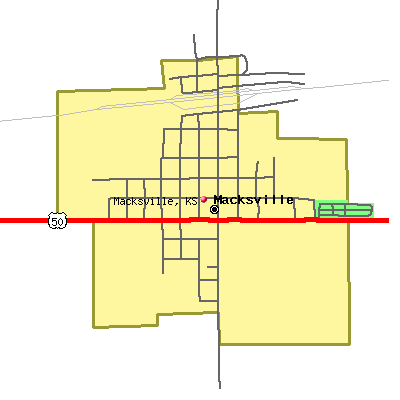 Macksville map