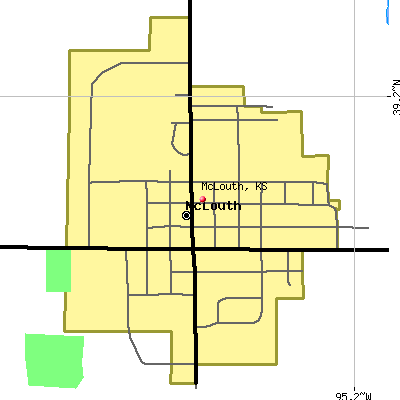 McLouth map