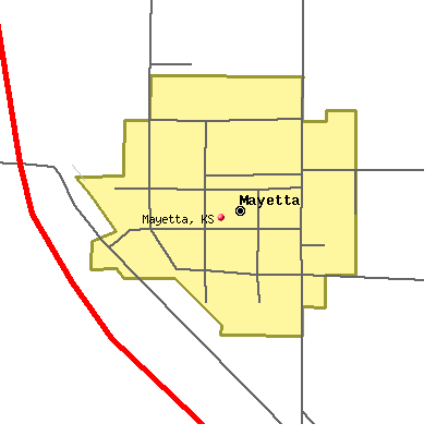 Mayetta map