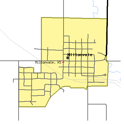 Miltonvale map