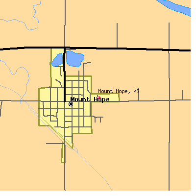 Mount Hope map