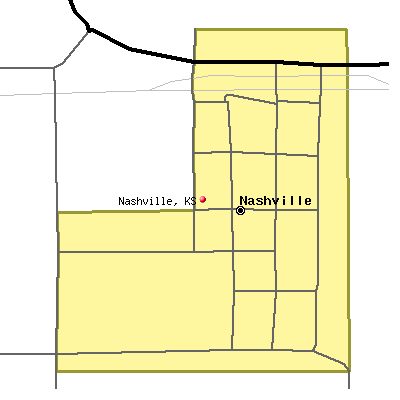 Nashville map