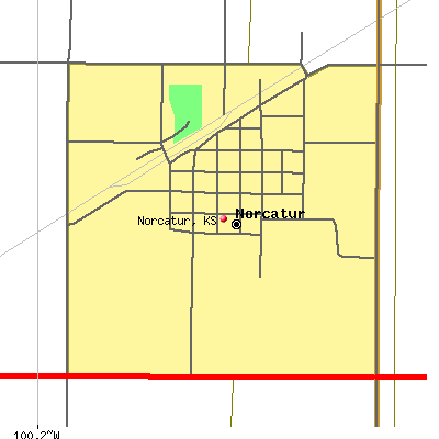 Norcatur map