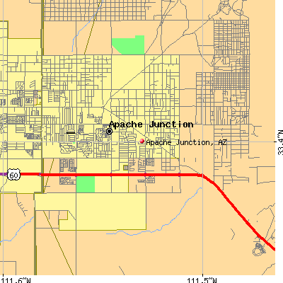 Apache Junction map