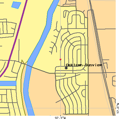 Oaklawn-Sunview map