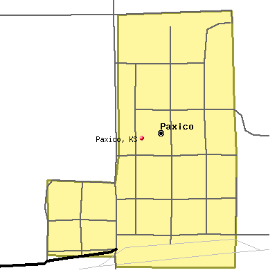 Paxico map