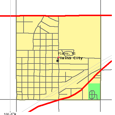 Plains map